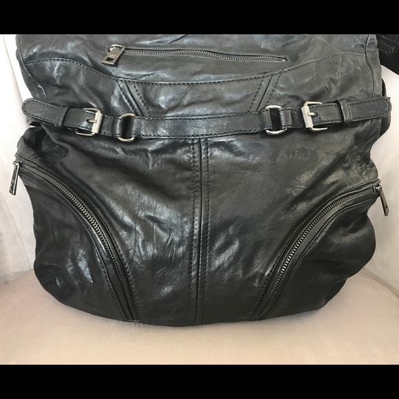 Andrew Marc Leather Handbag - Picture 4 of 8